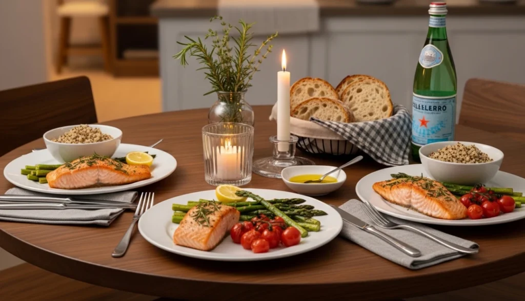 Ideias práticas para jantar simples