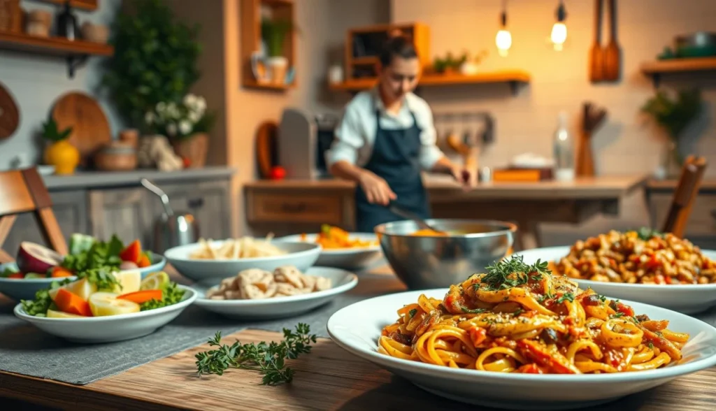 Utensílios domésticos para cozinha eficiente